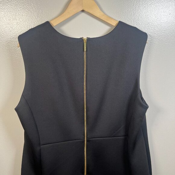 Calvin Klein Scuba Sheath Dress Size 22W Black Career Work Funeral Office - Picture 7 of 7